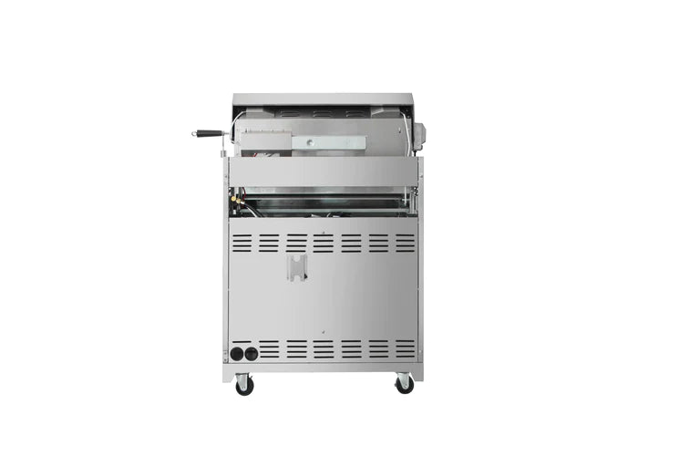 Thor Outdoor Kitchen Package with Propane Gas Grill and Refrigerator, AP-Outdoor-LP-R-6-A